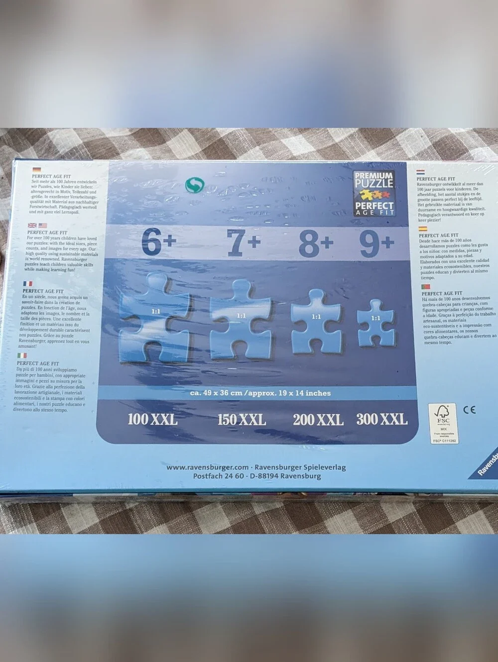 Ravensburger Disney Frozen Premium Jigsaw Puzzle XXL 300-Pieces 2014 NIB